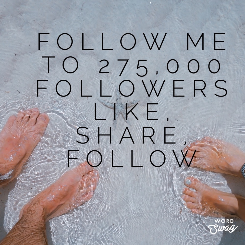 LIKE, FOLLOW AND SHARE. FOLLOW ME TO 475,000 FOLLOWERS - Picture 14 of 17